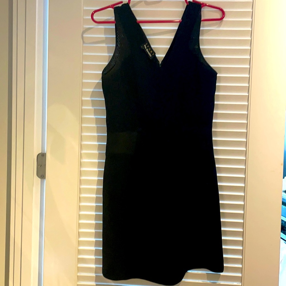 The Kooples Sleeveless black dress - size S. Lands just above the knee.